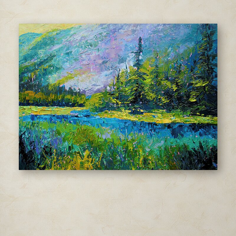 Marion Rose Summer Valley by Marion Rose - Painting on Canvas