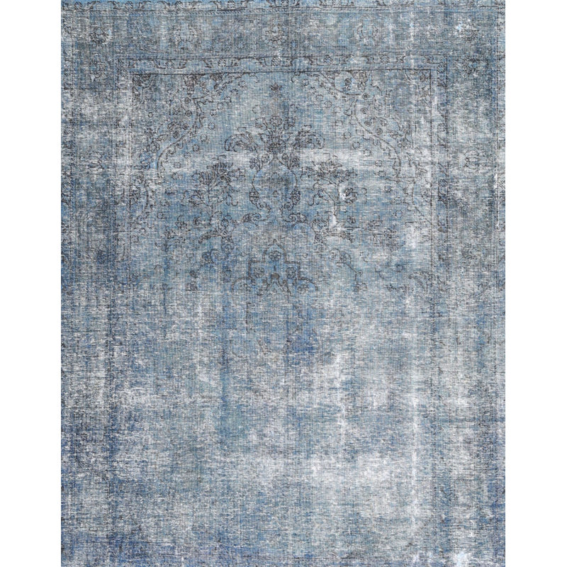 Bloomsbury Market Traditional Blue Gray Area Rug Wayfair