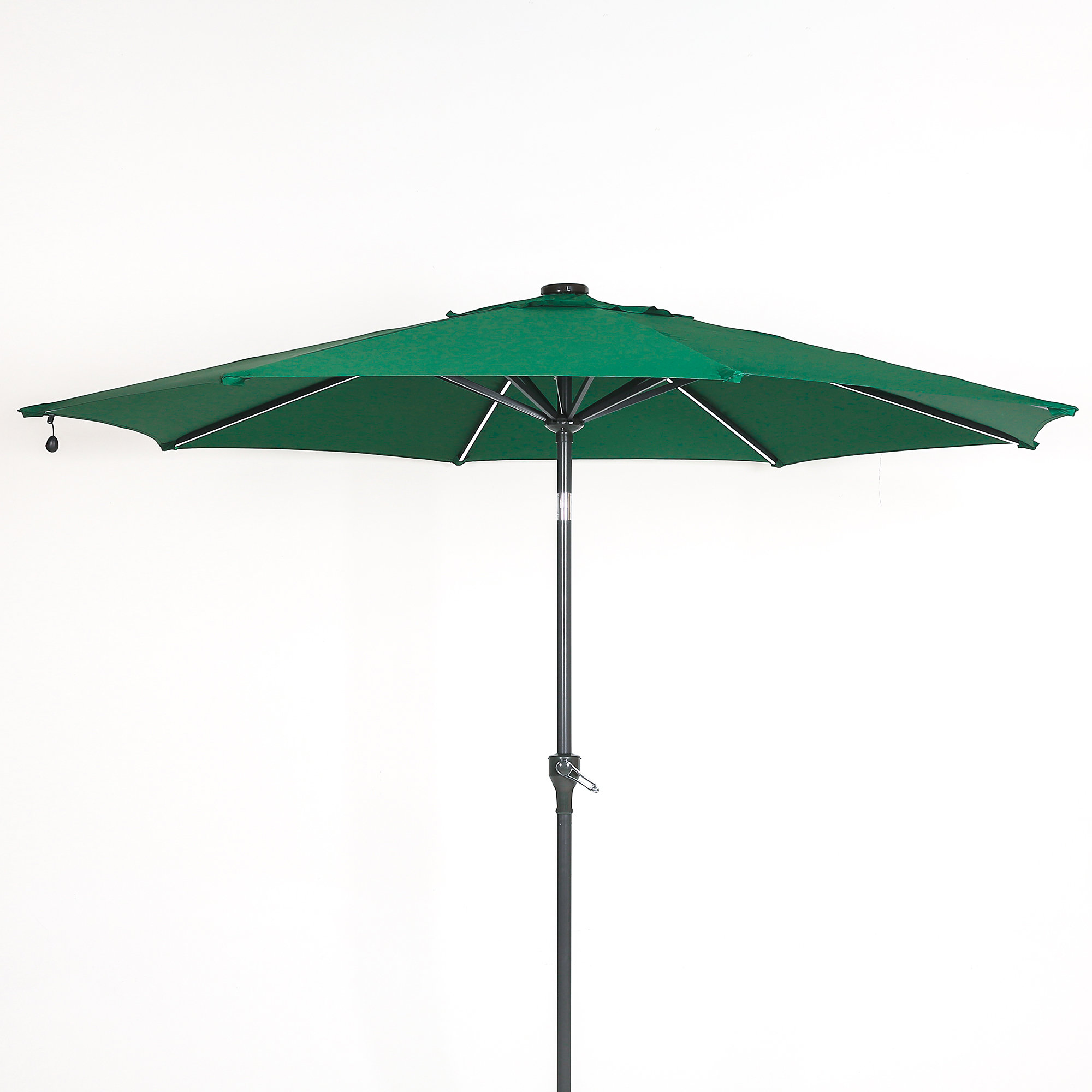 Alcott Hill Olszewski 9 Lighted Market Umbrella Wayfair