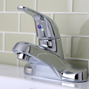 Go to store & view more images Kingston Brass Chatham Centerset Bathroom Faucet with Brass Pop-Up Drain