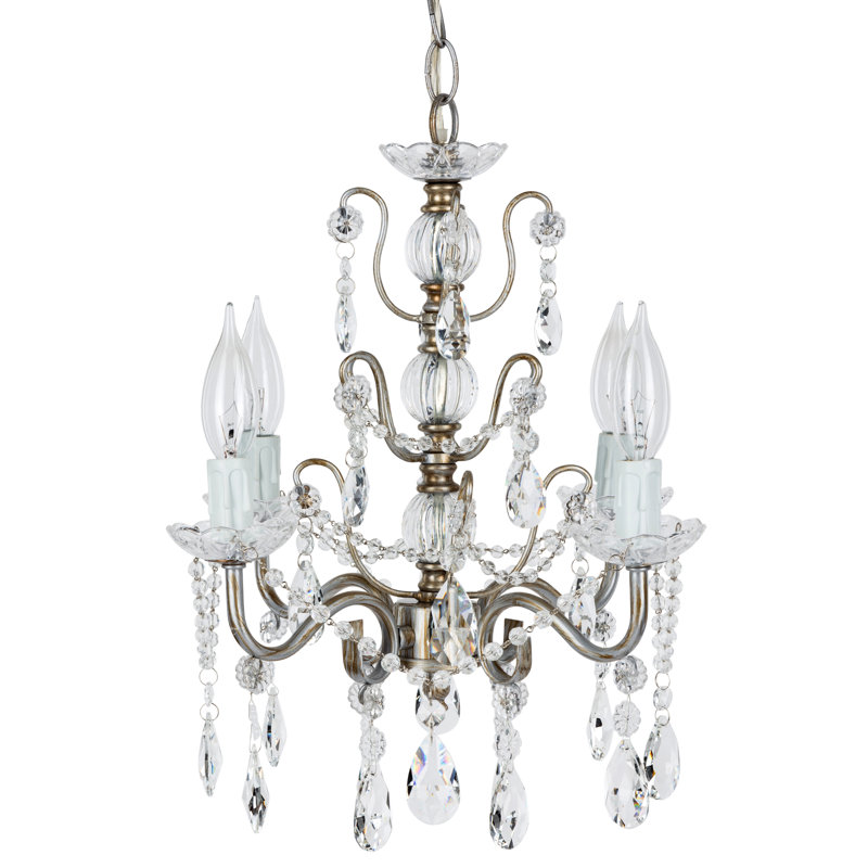 Sherwood 4-Light Crystal Chandelier