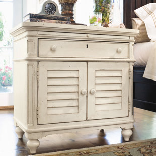 Go to store & view more images Badgett 1 Drawer Nightstand by Canora Grey