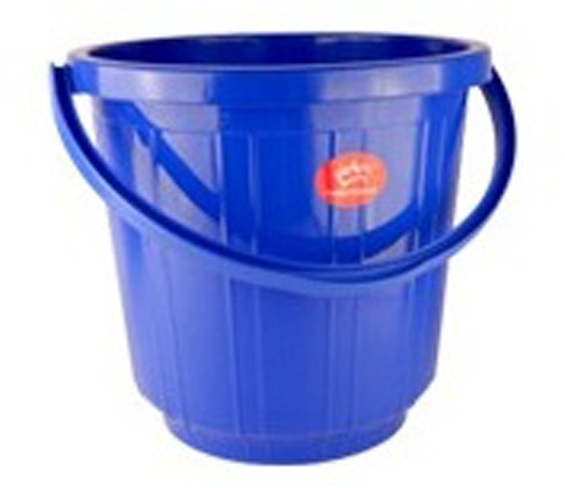 Ebern Designs Delux Stripe Plastic Bucket Wayfair