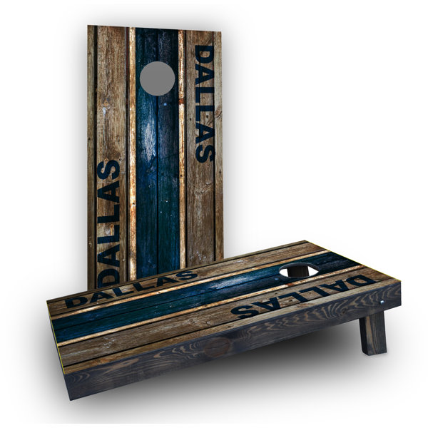 dallas cowboys wooden cooler