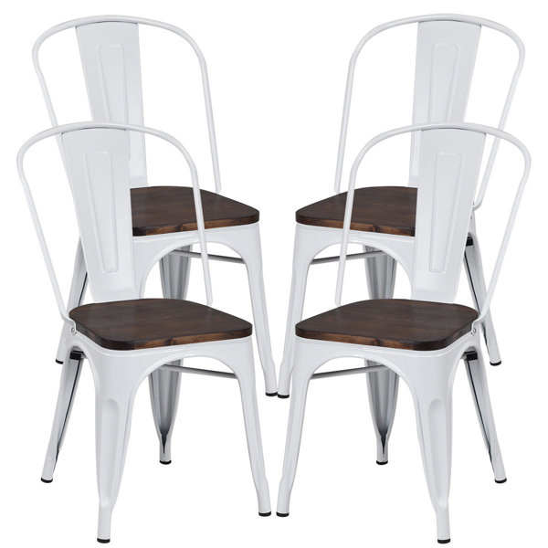 Metal Bistro Dining Chairs Wayfair