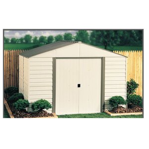 Milford 10 ft. W x 8 ft. D Metal Storage Shed