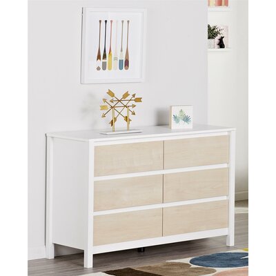 Addison 6 Drawer Double Dresser Novogratz