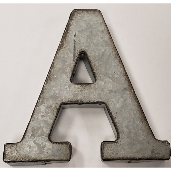 Metal Letters Decor Wayfair