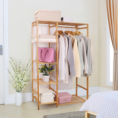 Ryland 35.4" W Garment Hanging Stand Rack