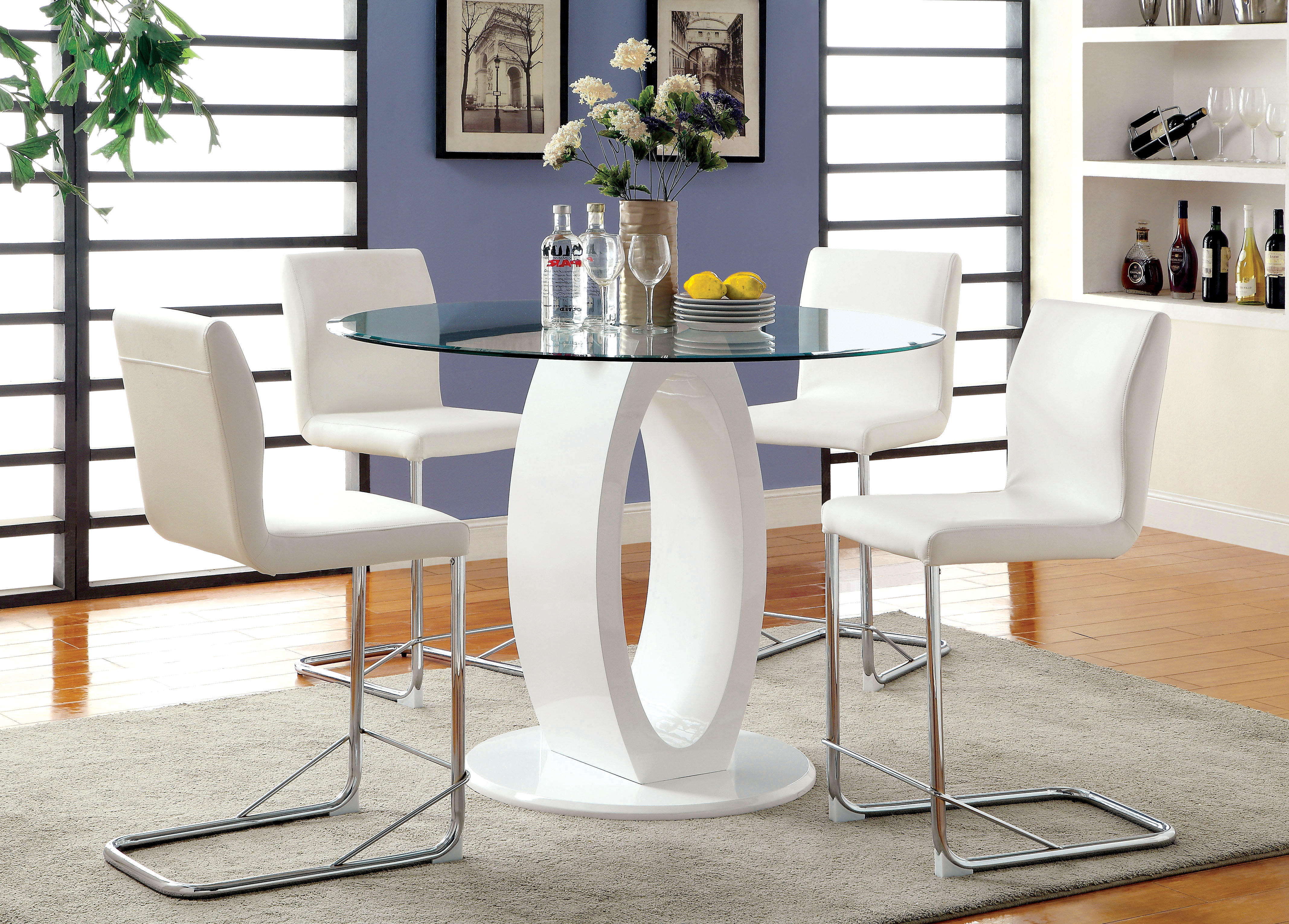 breakfast table chairs
