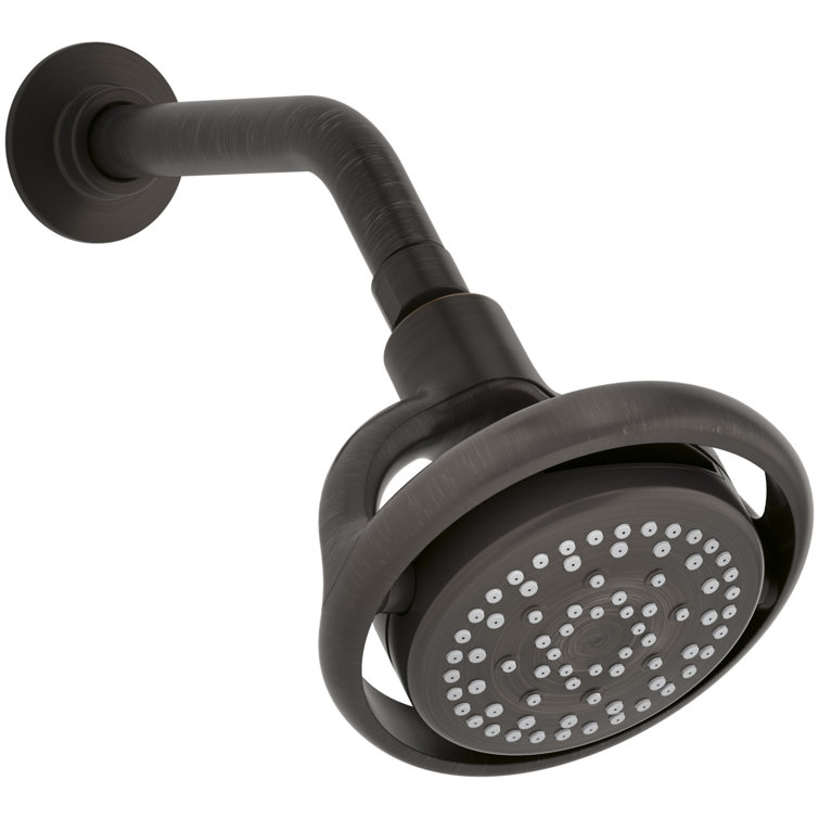 K 15996 2bz Cp Kohler Flipside 2 5 Gpm Multifunction Wall Mount Shower Head Reviews Wayfair