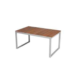 Solid Wood Metal Garden Tables You Ll Love Wayfair Co Uk