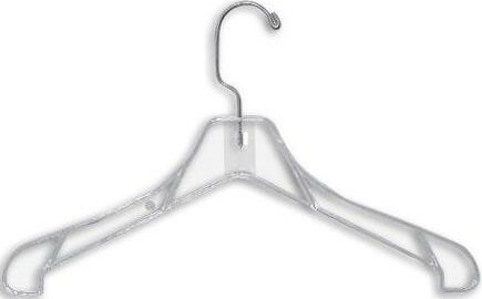 clear hangers