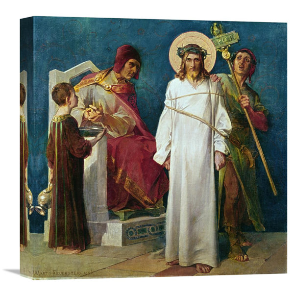 Global Gallery Jesus Holy Christ Condemned To Die 1st Station Of