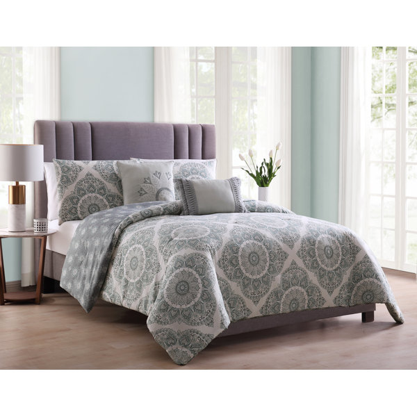 Blue Medallion Comforter Wayfair