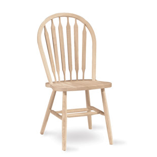 Lynn Arrowback Solid Wood Dining Chair by Mistana Best Choices