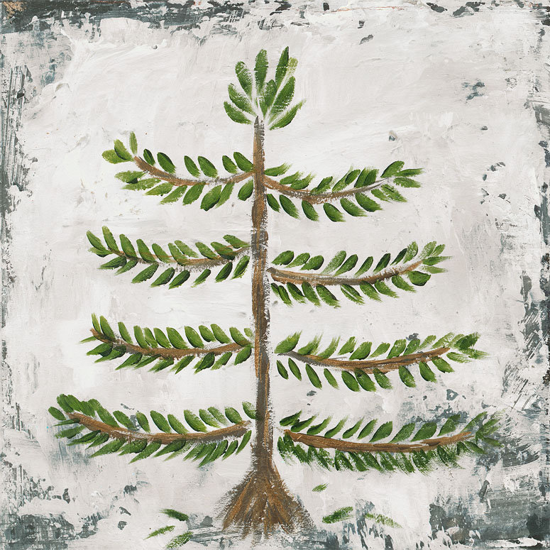 Union Rustic Forest Pine Tree Acrylic Painting Print Wayfair