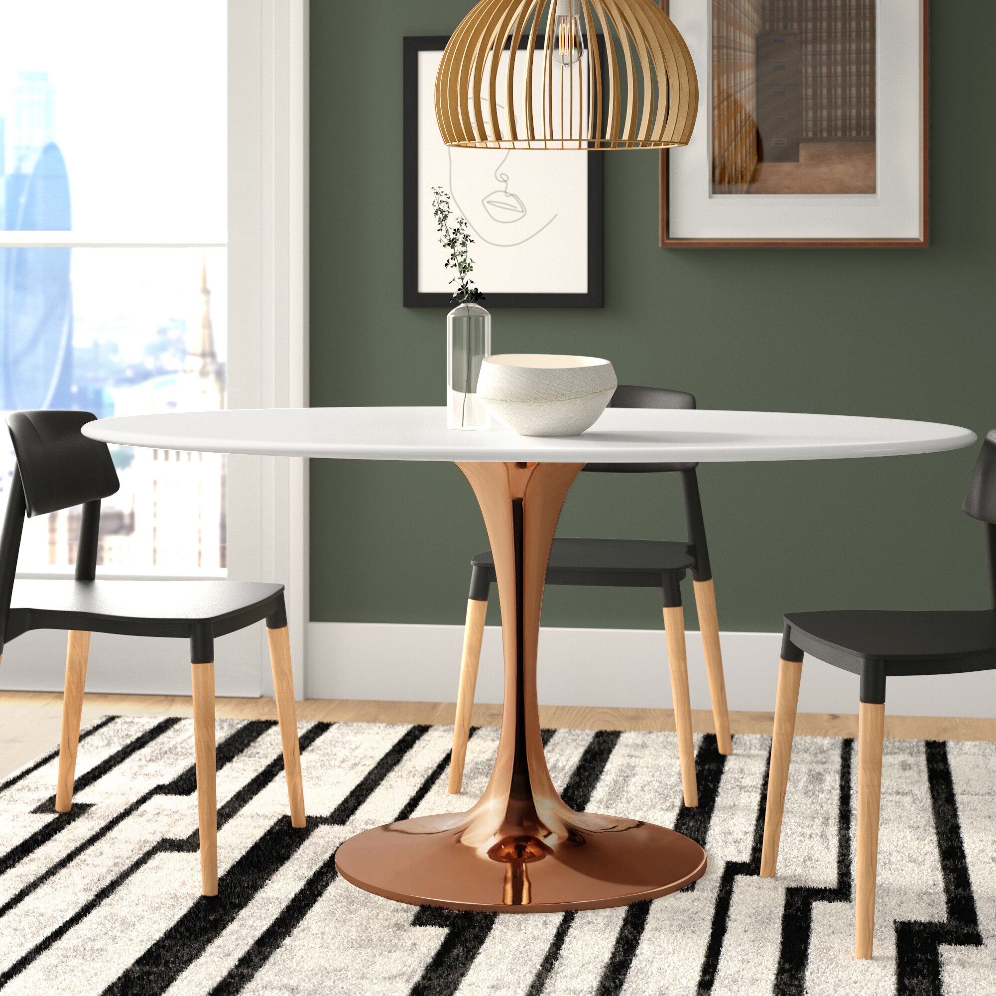 Jocelyn Oval Dining Table Reviews