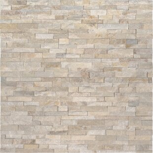 SAMPLE MSI Sedona Grey Splitface Ledger Panel Wall Tile 4"x4" 
