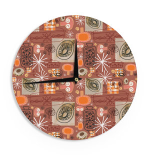 Vintage Kitchen Clocks Wayfair Jane Smith Vintage Kitchen 12 Wall Clock