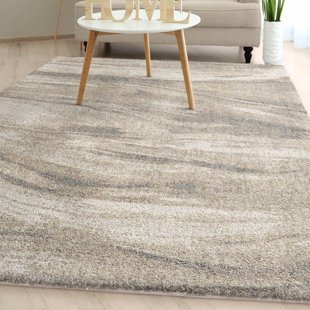Modern Contemporary Plush Area Rugs Allmodern Shellenbarger Modern Plush Ivory Area Rug