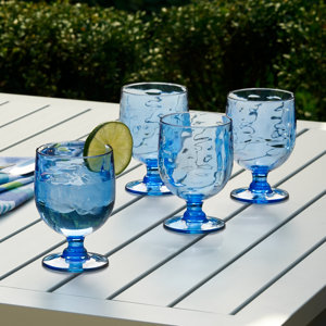 Cecilio Plastic All Purpose Glass Set (Set of 6)