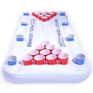 Lightweight Scratch Resistant Folding Beer Pong Table w/ Rack & 6 Ball Pong 6ft 