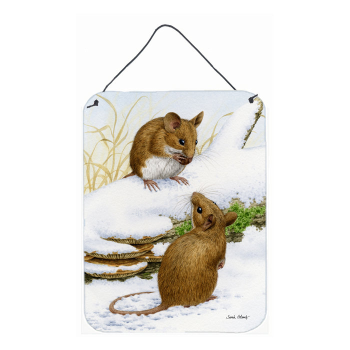 Caroline S Treasures Mice Mouse By Sarah Adams Painting Print