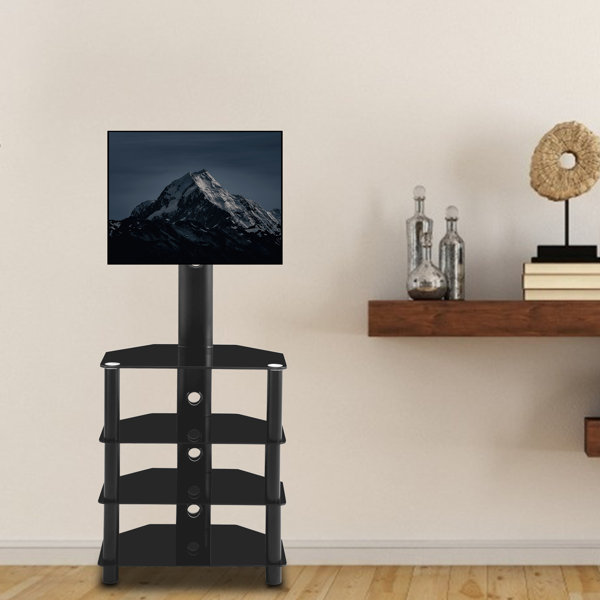 Orren Ellis Barnaby Corner Tv Stand For Tvs Up To 55 Reviews Wayfair