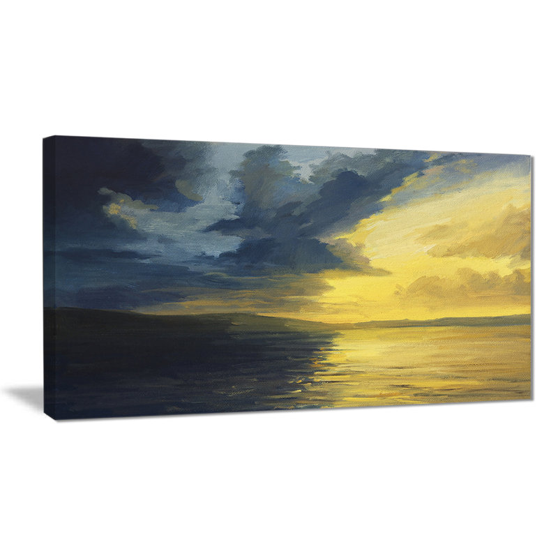 East Urban Home Sunset Of Light And Shadows Oil Painting Print