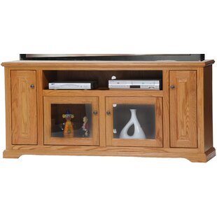 Spoffo Solid Wood TV Stand For TVs Up To 75