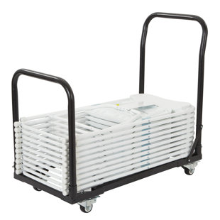 Chair Dollies You Ll Love Wayfair Stacking Chairs Dolly With Locking Casters