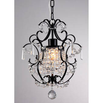 House Of Hampton Charlie 1 Light Unique Statement Geometric Pendant Reviews Wayfair