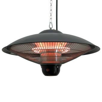Homcom Ceiling 1500 Watt Electric Hanging Patio Heater Wayfair