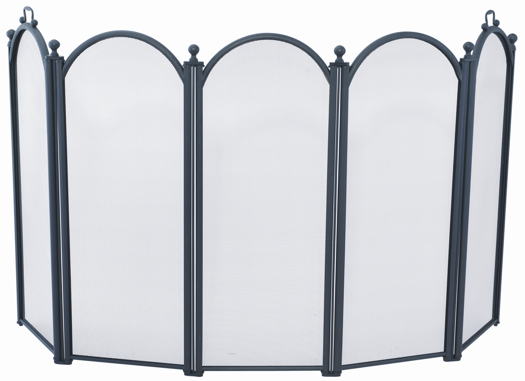 Uniflame 5 Panel Steel Fireplace Screen Reviews Wayfair