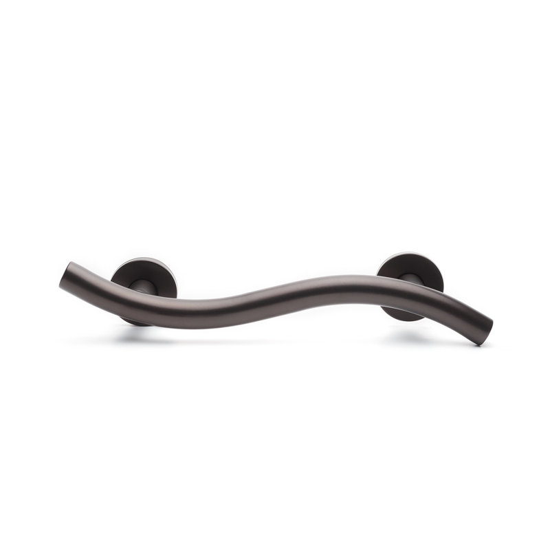 Csi Bathware 14 Wave Shaped Decorative Grab Bar Reviews Wayfair