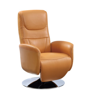 Macon Leather Power Recliner by Latitude Run Amazing