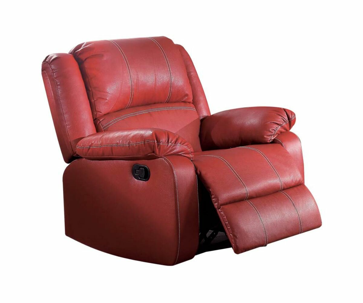 Chairs Deep Brown Bedroom & Living Room Reclining Sofa Chair Bonzy Home