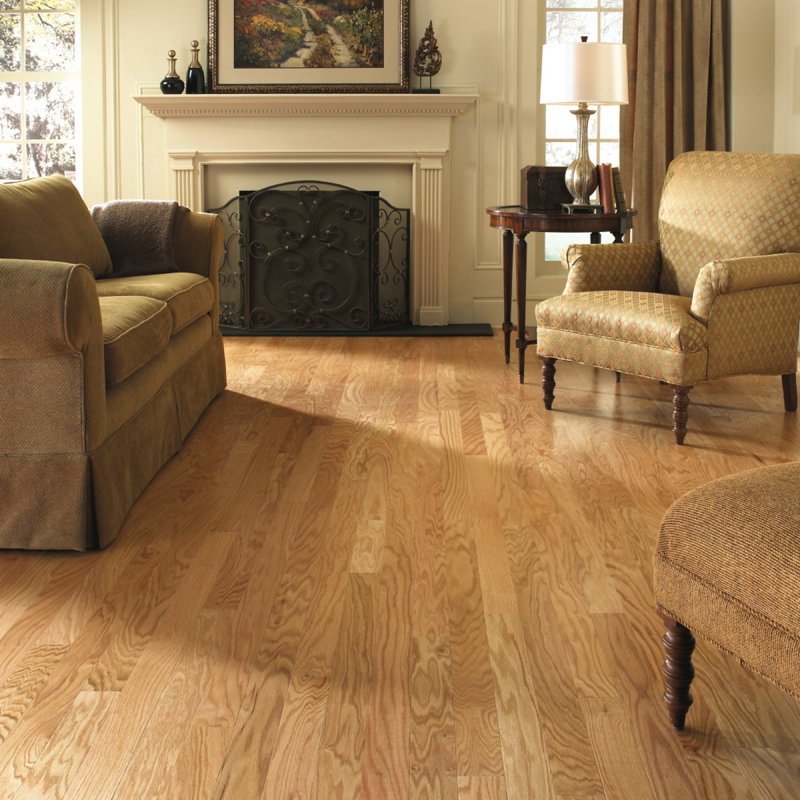 Lm Flooring Gevaldo 3 Engineered Red Oak Hardwood Flooring In Natural Wayfair