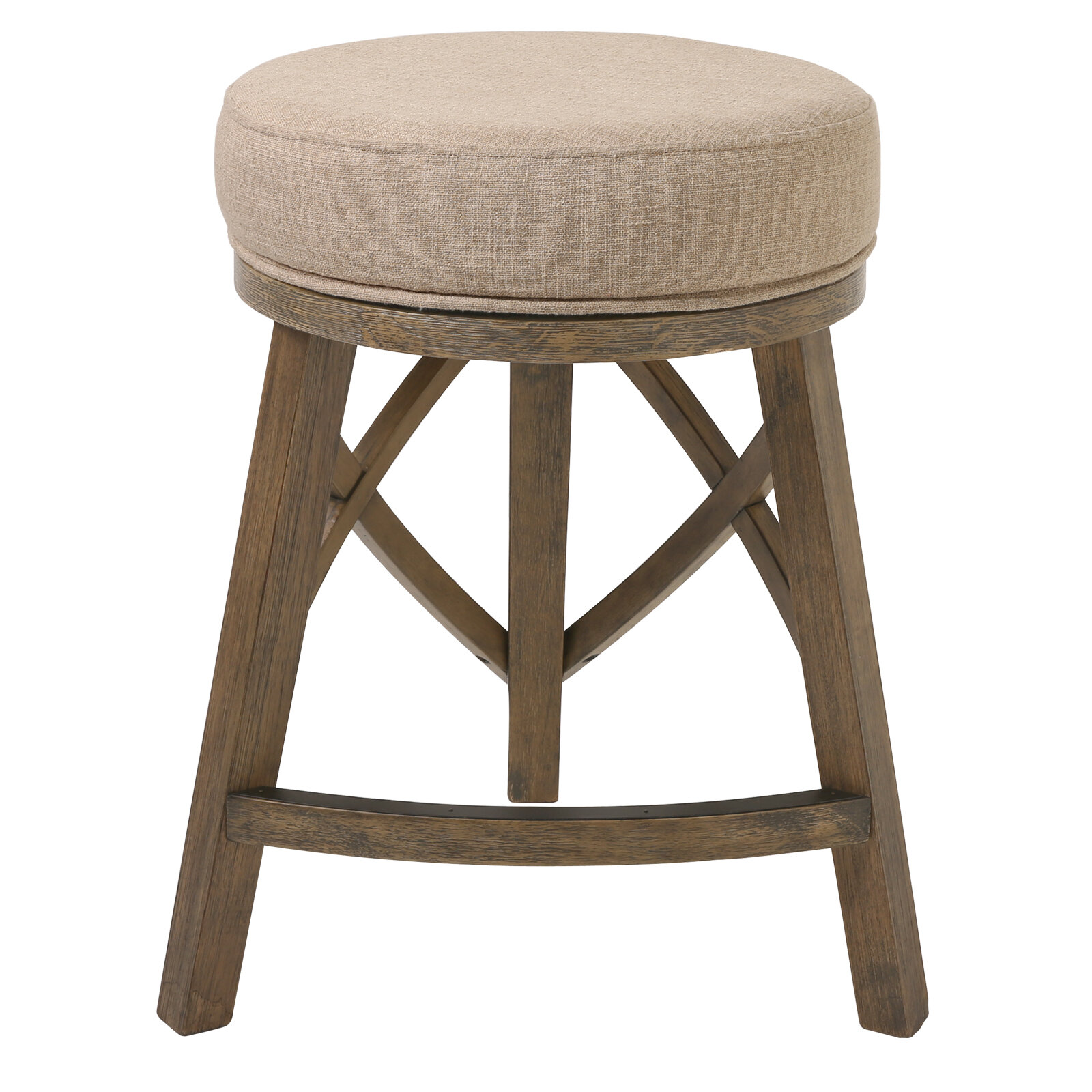 Gracie Oaks Pleasanton Counter Height 25 Swivel Bar Stool Wayfair