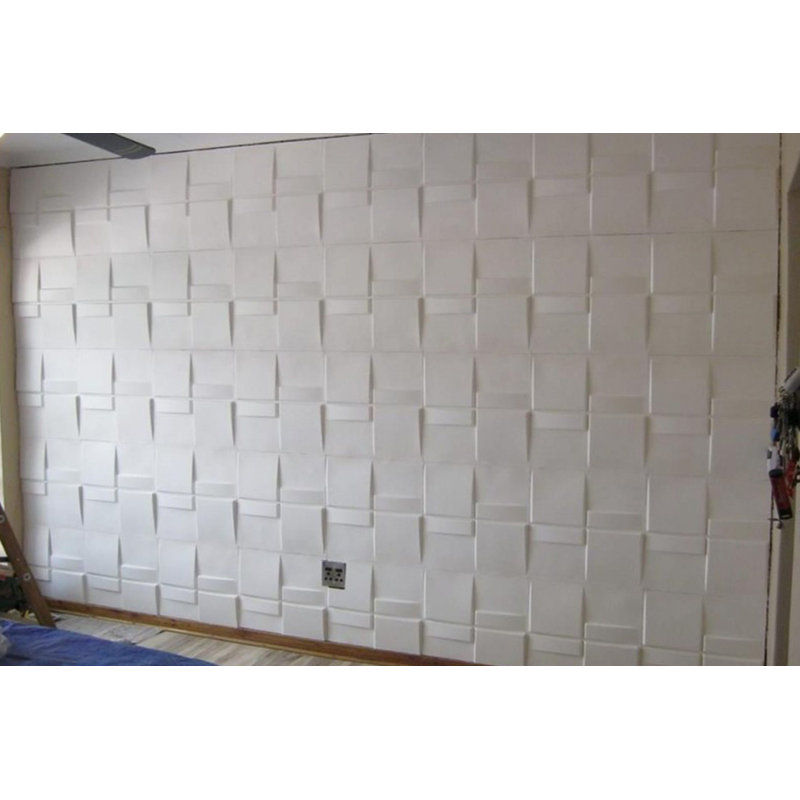 Porpora 20 X 20 Bamboo Wall Paneling In Bright White Wayfair
