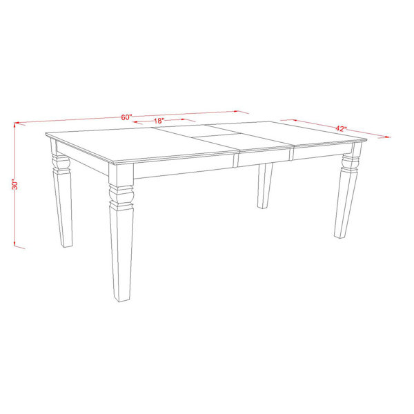 Winston Porter Nallely 5 Piece Extendable Solid Wood Dining Set Wayfair