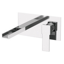 Black Wall Mount Faucet modern wall mounted bathroom sink faucets | allmodern Black Wall Mount Faucet modern wall mounted bathroom sink faucets | allmodern