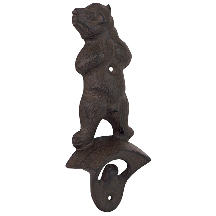 Design Toscano Growling Grizzly Forest Bear Bottle Opener | Wayfair