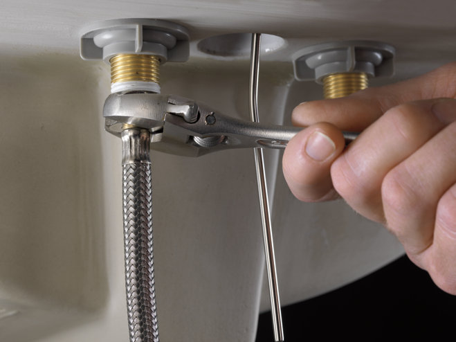 How To Install A Bathroom Faucet Wayfair Step 2 Remove The Existing Faucet