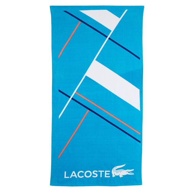 lacoste beach towel
