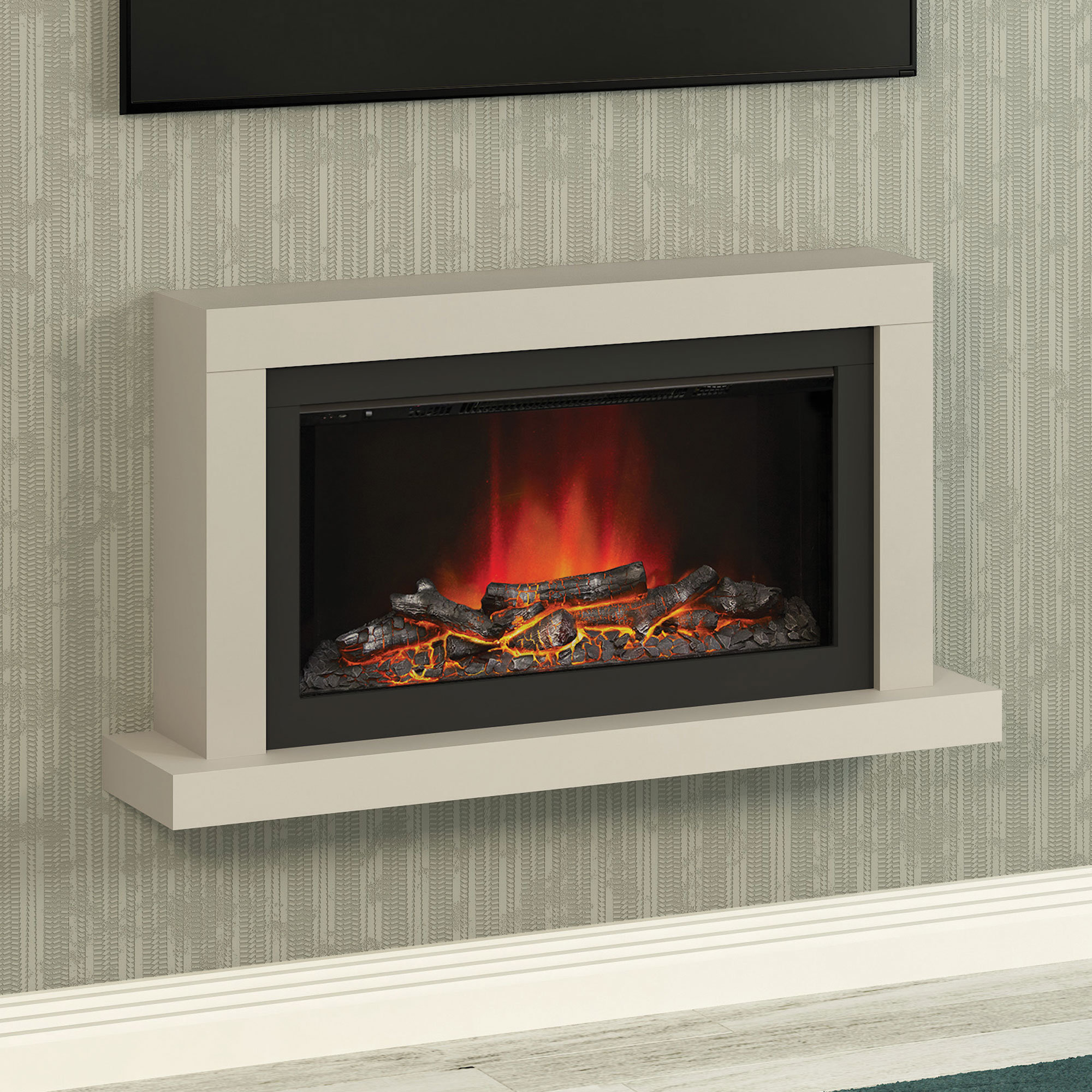 Bemodern Elyce Wall Mounted Electric Fire Suite Reviews