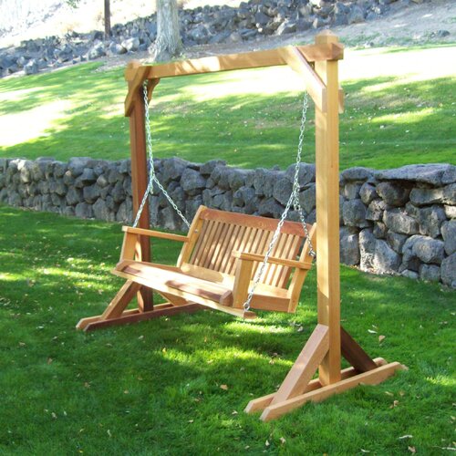 August Grove® Bronaugh Basic Porch Swing Stand & Reviews | Wayfair