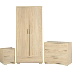3-tlg. Schlafzimmer-Set Gillman von Urban Facettes