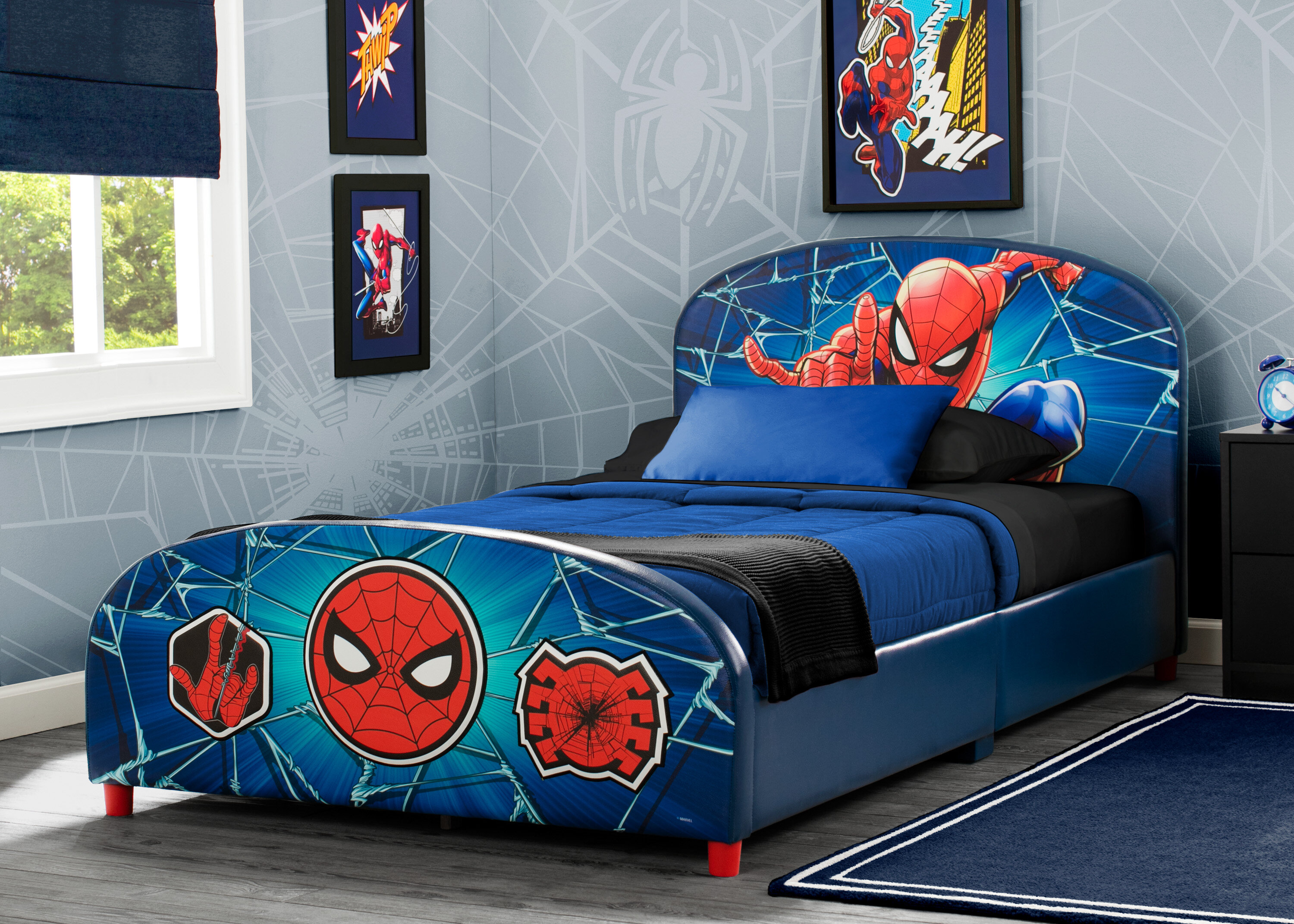 Delta Children Marvel Spider Man Twin Platform Bed Reviews Wayfair